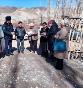 Айдаркен шаарында тобокел топтогу үй-бүлөлөр жана зордук-зомбулукка кабылган балдарды аныктоо боюнча рейд жүрдү